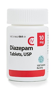 Diazepam 10mg  PER TABLET